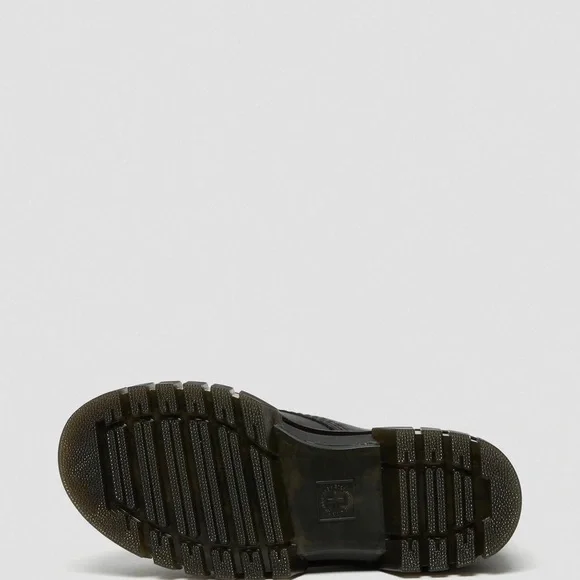 😍Dr.Martens Black Chunky Combat Boots Audrick Nappa Leather Platform Ankle Boots - Picture 6 of 8